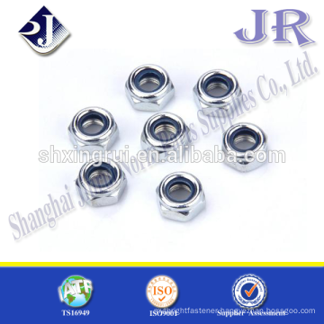 hex heavy nut and nylon jam nut